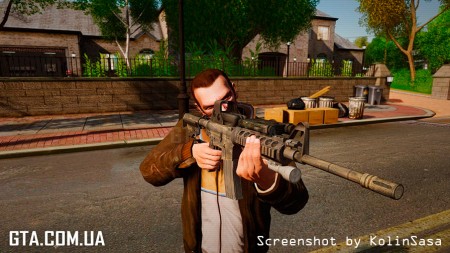 M4A1 with Flashlight and Sight